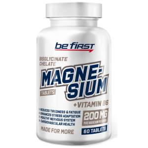 Иконка Be First Magnesium Bisglycinate Chelate + Vitamin B6