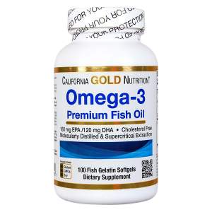 Иконка California Gold Nutrition Omega-3 Premium Fish Oil