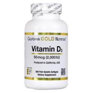 Иконка California Gold Nutrition Vitamin D3