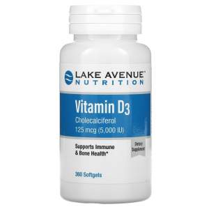 Иконка Lake Avenue Nutrition Vitamin D3