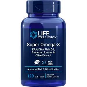 Иконка Life Extension Super Omega-3 (EPA/DHA Fish Oil, Sesame Lignans & Olive Extract)