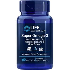 Иконка Life Extension Super Omega-3 (EPA/DHA Fish Oil, Sesame Lignans & Olive Extract)