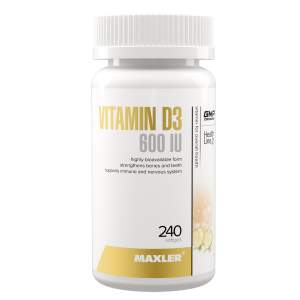 Иконка Maxler Germany Vitamin D3 600 IU