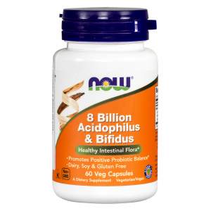 Иконка NOW 8 Billion Acidophilus & Bifidus