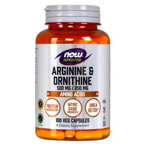 Иконка NOW Arginine & Ornithine