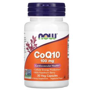 Иконка NOW CoQ10 with Hawthorn Berry