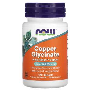 Иконка NOW Copper Glycinate