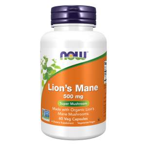 Иконка NOW Lion's Mane 500 mg