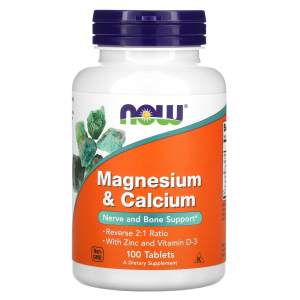 Иконка NOW Magnesium & Calcium