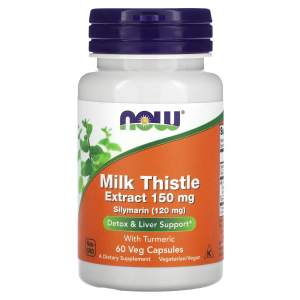 Иконка NOW Milk Thistle Extract 150 mg