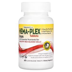 Иконка NaturesPlus Hema-Plex Iron Slow-Release Tablets