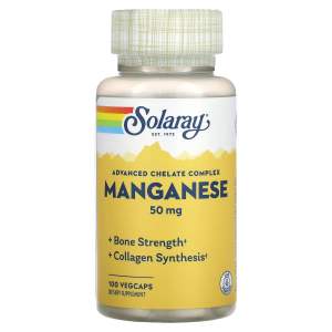 Иконка Solaray Manganese 50mg