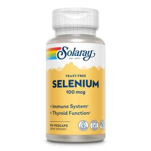Иконка Solaray Selenium 100mcg Yeast-Free